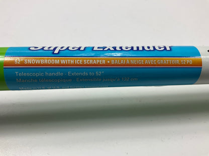 (2) Hopkins 2610XM SubZero 52'' Telescoping Snow Brush Ice Chisel Scraper GREEN