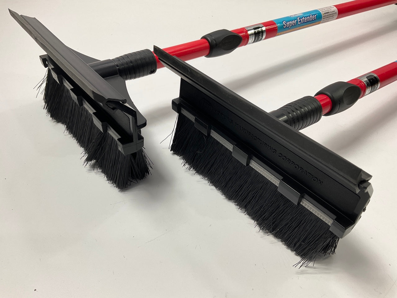 (2) Hopkins 2610XM SubZero 52'' Telescoping Snow Brush Ice Chisel Scraper RED