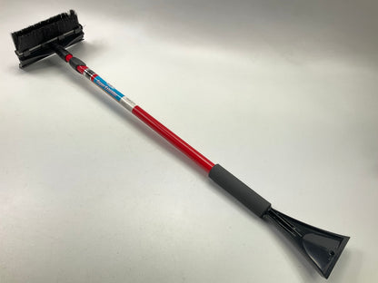 Hopkins 2610XM RED SubZero 52'' Telescoping Snow Brush Scraper With Ice Chisel