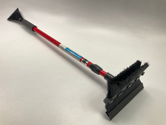 Hopkins 2610XM RED SubZero 52'' Telescoping Snow Brush Scraper With Ice Chisel