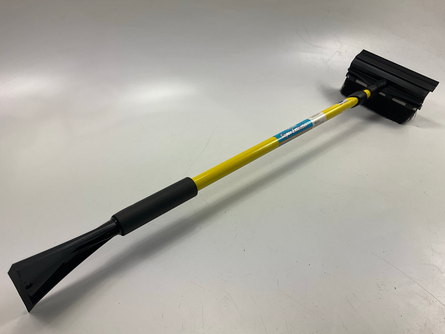 Hopkins YELLOW SubZero 52'' Telescope Snow Brush Ice Scraper With Ice Chisel