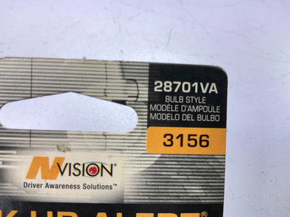 (2) Hopkins 28701VA Back Up Alarm Alert With Audible / Halogen Warning 3156 BULB