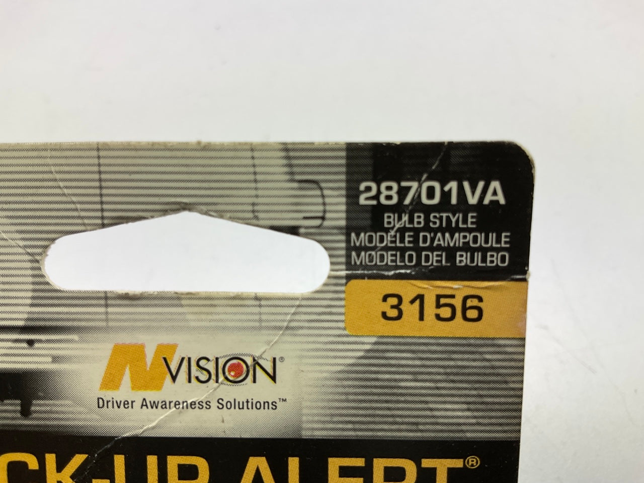 Hopkins 28701VA NVISION Back Up Alarm Alert Audible / Halogen Warning 3156 Bulb