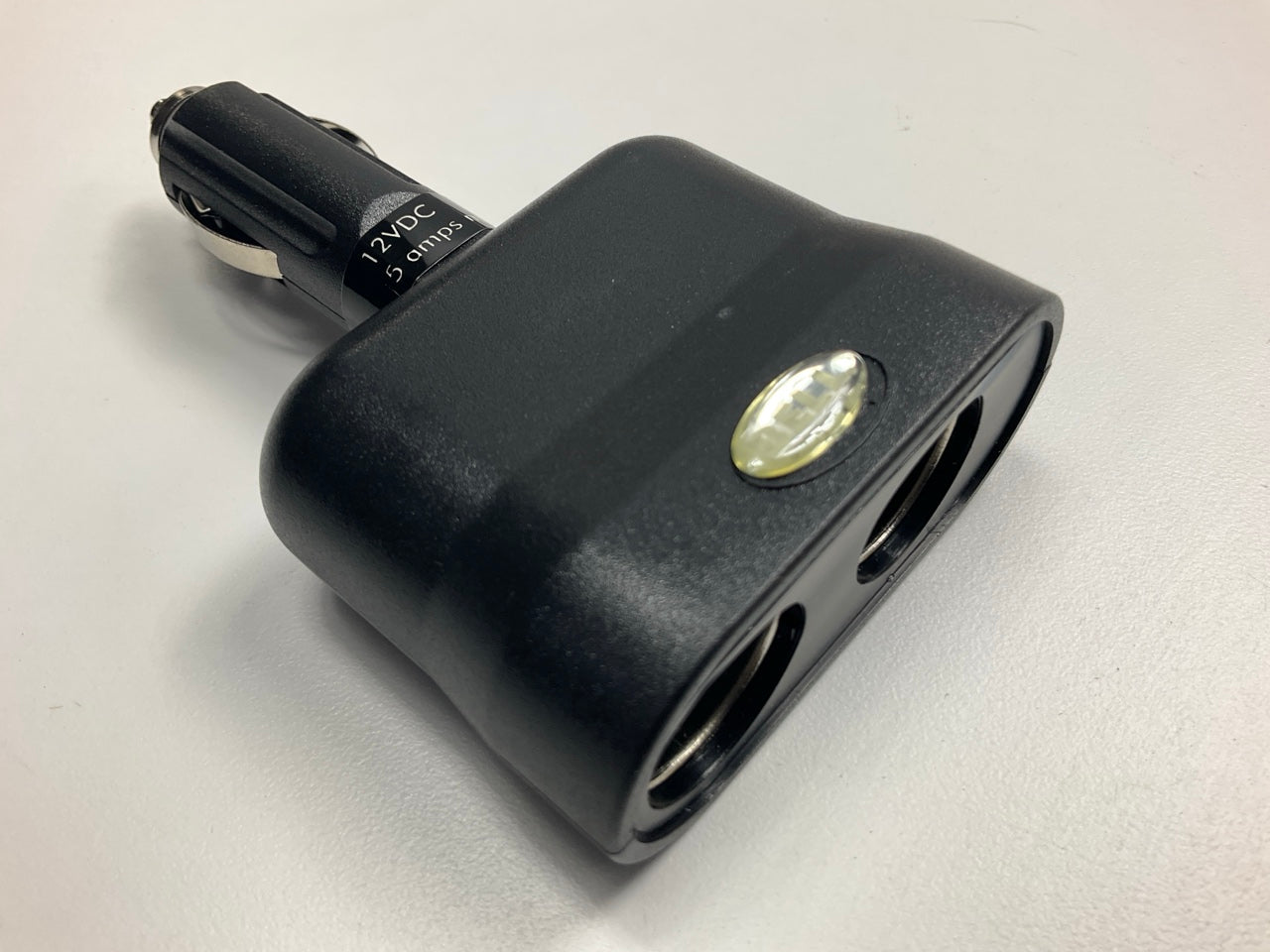 Hopkins 39010-8 Double Socket Adapter Splitter 12V Auto Power Outlets 2 From 1