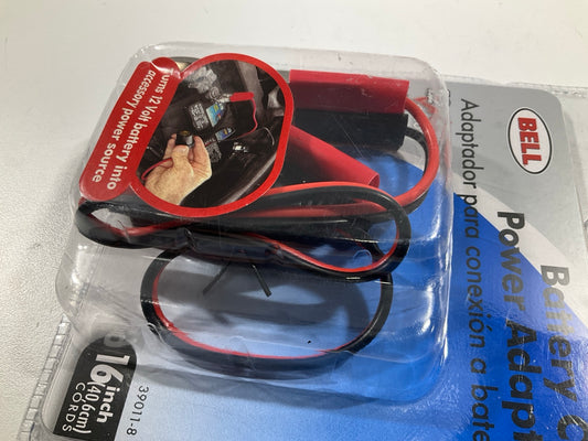 Hopkins 39011-8 Battery Clip Power Adapter, 5A, 12V Output, 16'' Cable