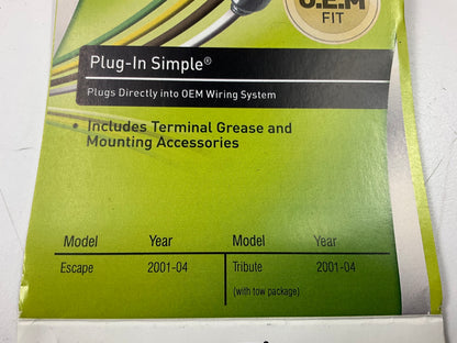 Hopkins 40445 Trailer Wiring Harness Connector Kit - 01-04 Ford Escape, Tribute