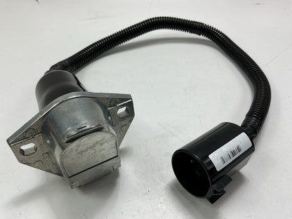 Hopkins 40777 7-pole Round RV Blade 7-pin Trailer Connector Plug-in Harness