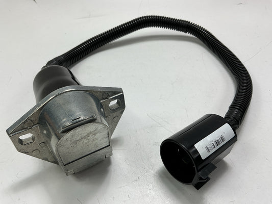 Hopkins 40777 7-pole Round RV Blade 7-pin Trailer Connector Plug-in Harness