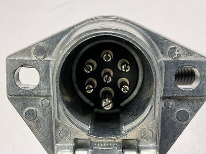 Hopkins 40777 7-pole Round RV Blade 7-pin Trailer Connector Plug-in Harness