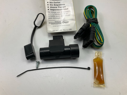OPEN BOX - Hopkins 41105 Trailer Wiring Harness Connector Kit, PLUG-IN Type