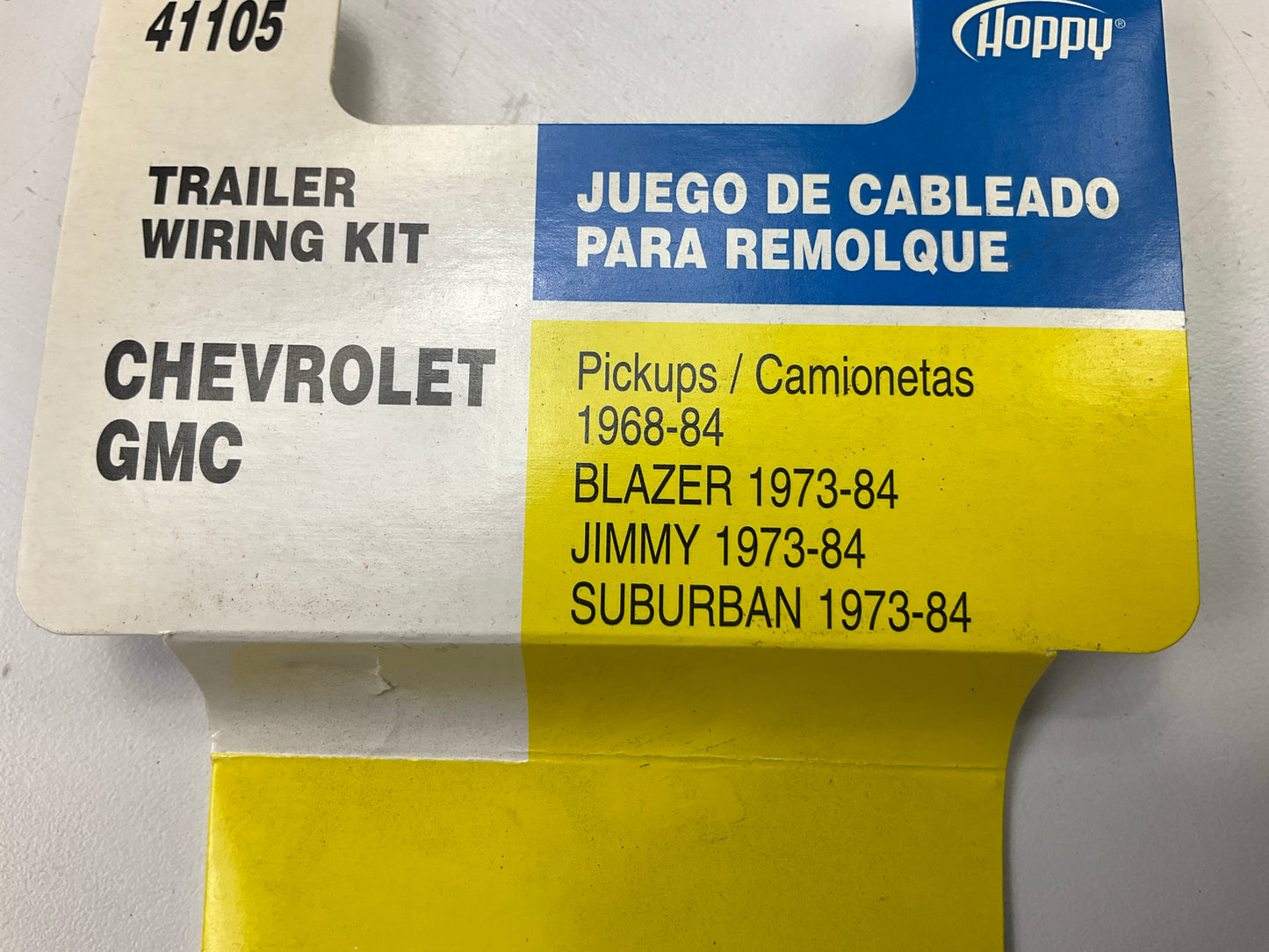 OPEN BOX - Hopkins 41105 Trailer Wiring Harness Connector Kit, PLUG-IN Type