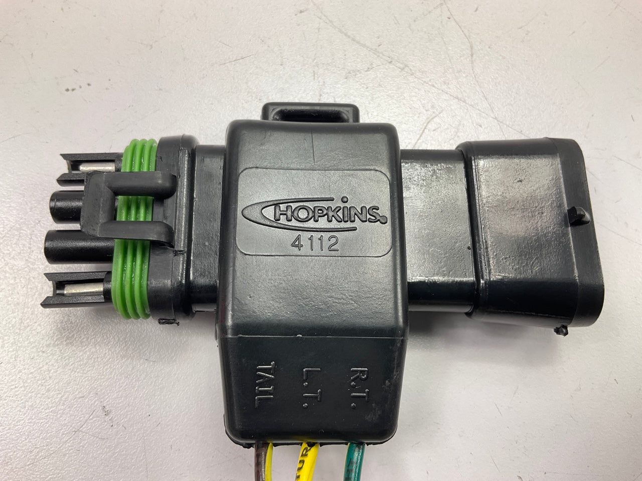 Hopkins 41125 4-Flat Dual Tow Plug-In Simple Wiring Harness Connector