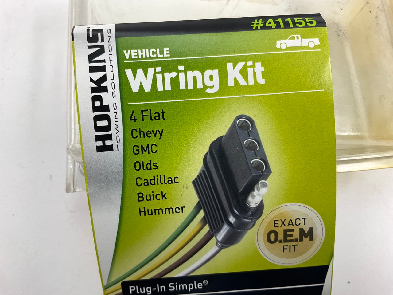 Hopkins 41155 Plug-in Simple Vehicle To Trailer Wiring Harness