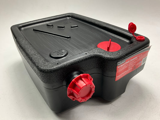 FloTool 42001MI Super Duty Oil Drain Container - 10 Quart