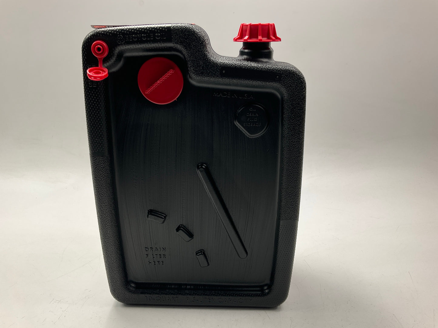 FloTool 42001MI Super Duty Oil Drain Container - 10 Quart