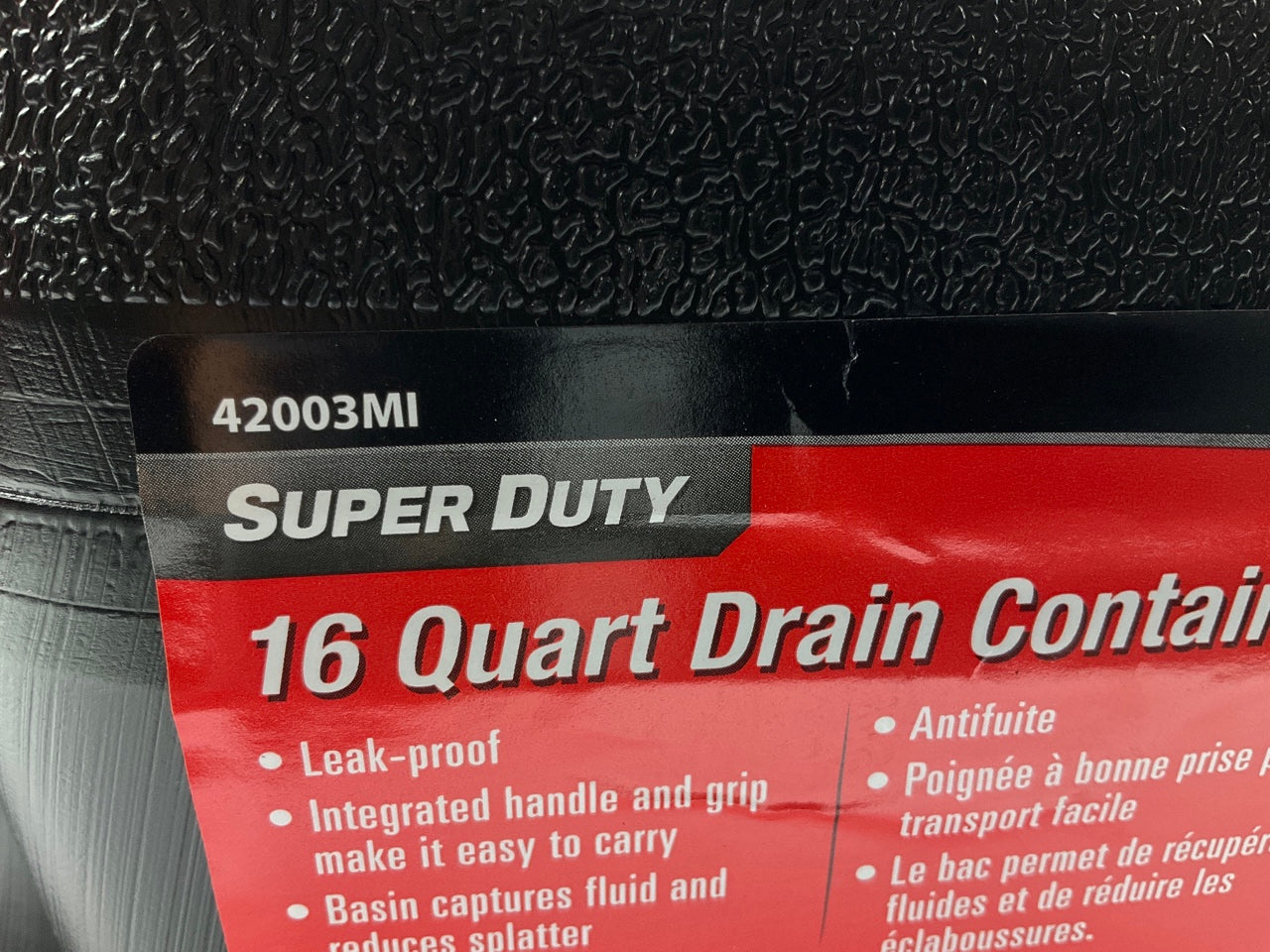 Hopkins 42003MI 16 Quart Automotive Car Truck Oil Change Drain Pan Container Can