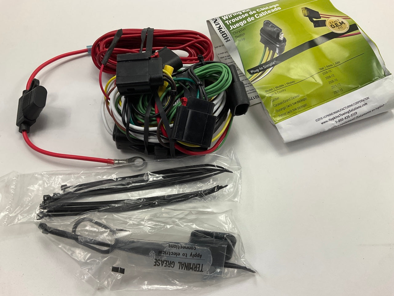 Hopkins 42175 Trailer Wiring Harness Connector Kit