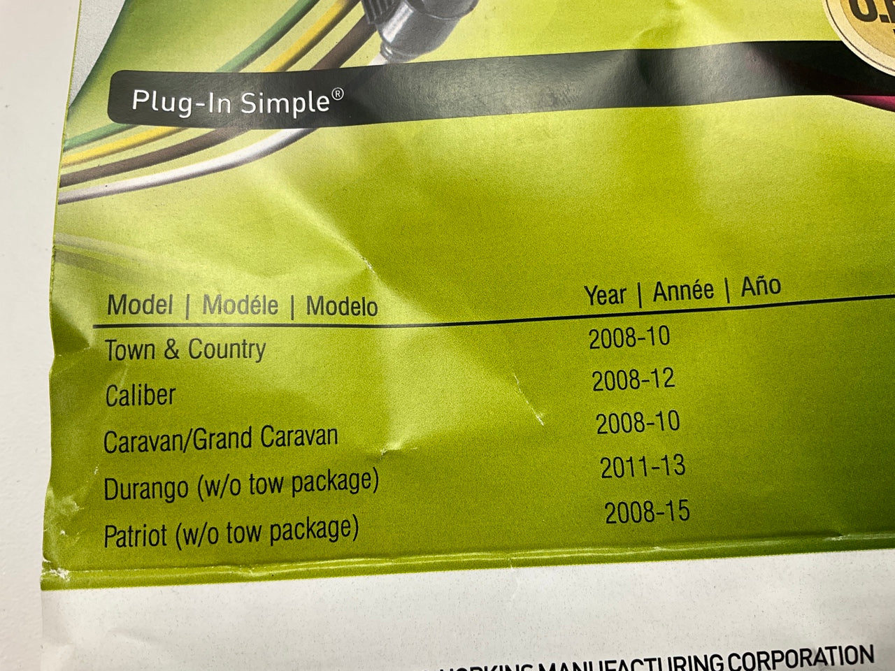 Hopkins 42175 Trailer Wiring Harness Connector Kit