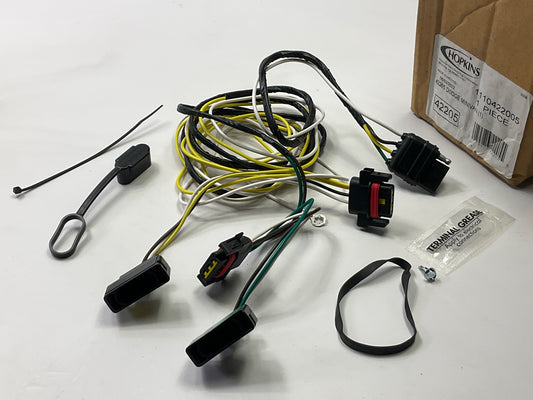 Hopkins 42205 Trailer Wire Wiring Harness Connector Kit, 4-Flat