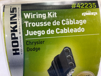 Hopkins 42235 Plug-In Simple Vehicle Wiring Kit For 2004-07 Chrysler Minivans