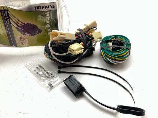 Hopkins Towing Solution 43475 Plug-in Simple Vehicle To Trailer Wiring Harness