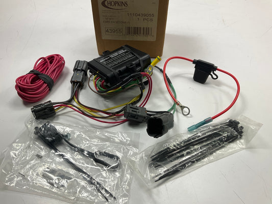 Hopkins 43955 Plug-In Simple Vehicle To Trailer Lights Wiring Wire Harness Kit