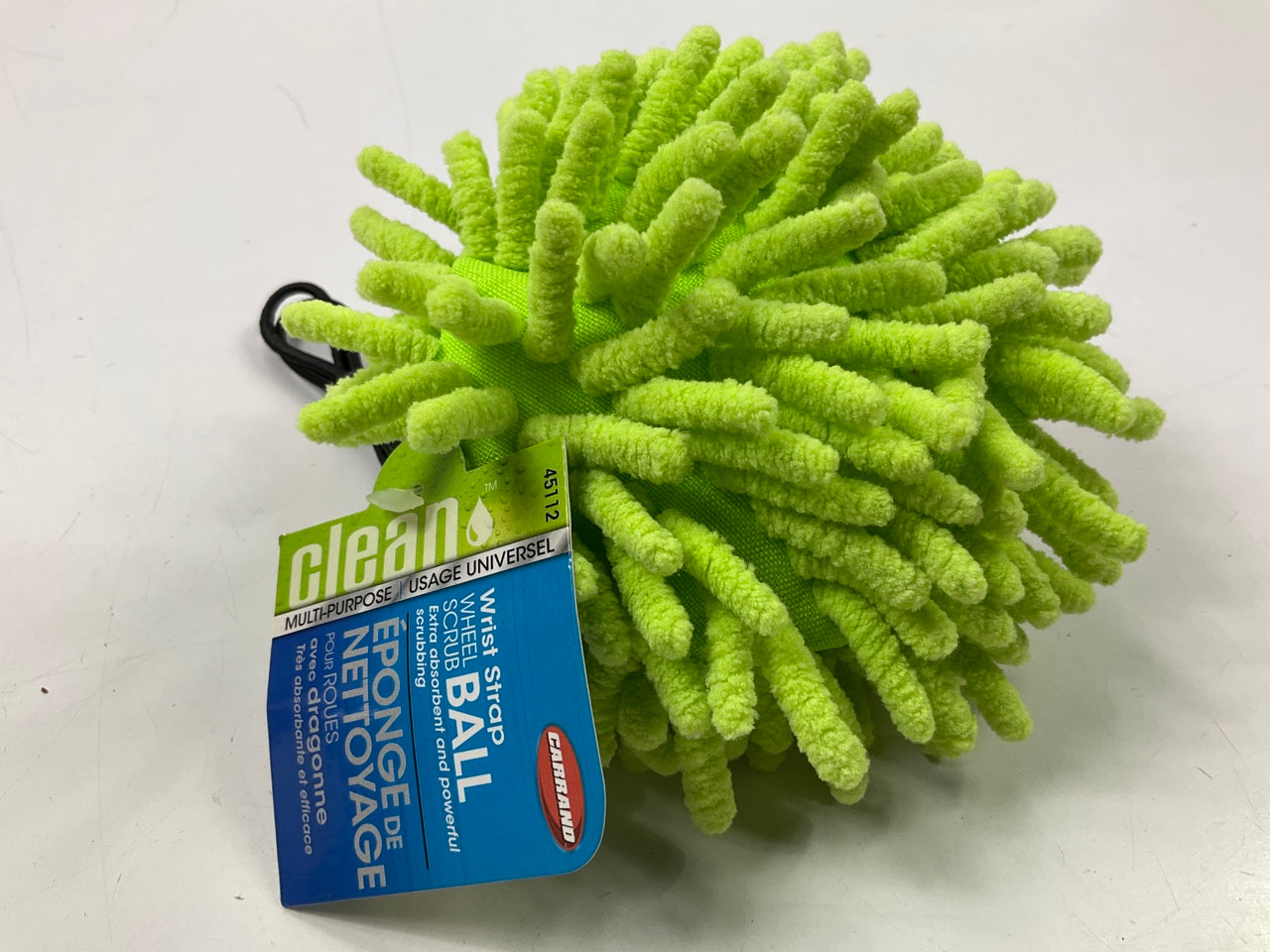 Hopkins 45112 Wrist Strap Wheel Washing Brush - Lime Green