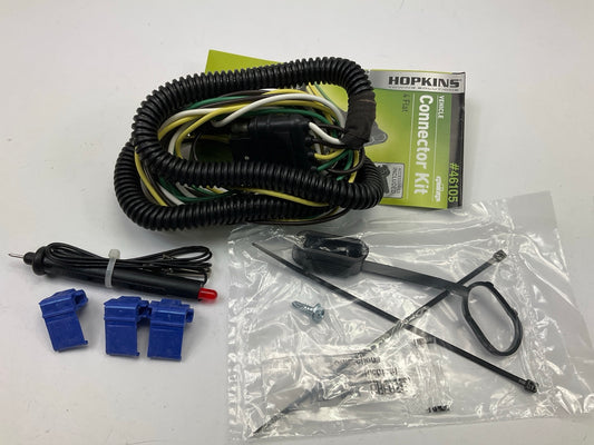 Hopkins 46105 Universal Trailer Wiring Kit 4 Flat