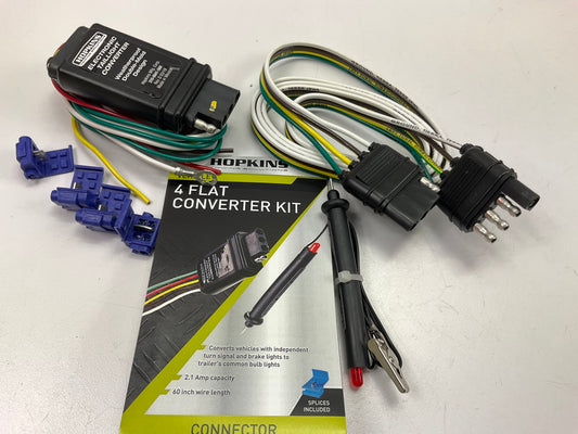 Hopkins 46155 UNIVERSAL 4 Flat Electronic Taillgate Converter Wiring Kit