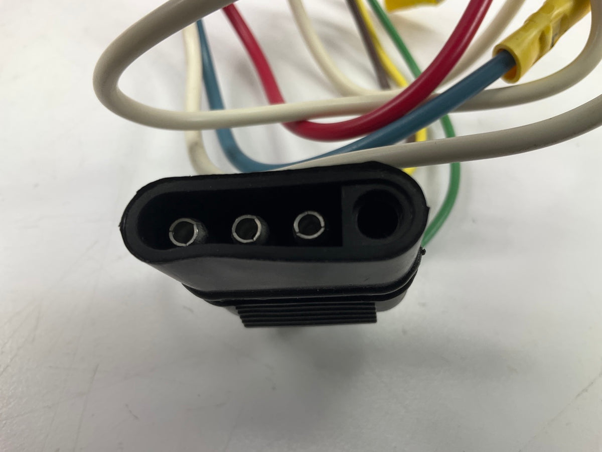 Hopkins 47175 Trailer Connector Adapter - 4 Flat To 6 Round And 4 Flat