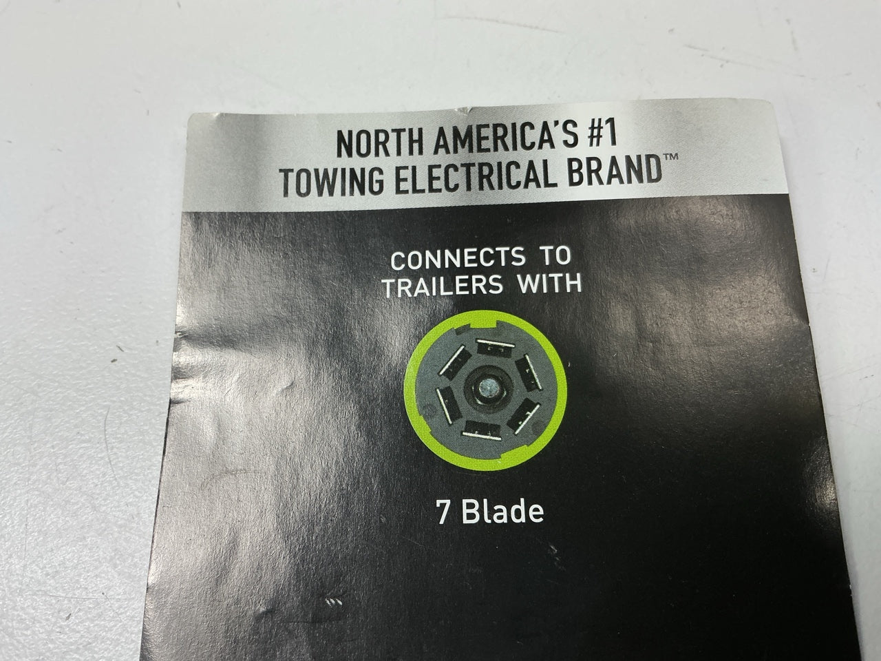MISSING GREASE PACK - Hopkins 47205 4-Flat To 7-Blade Trailer Harness Adapter