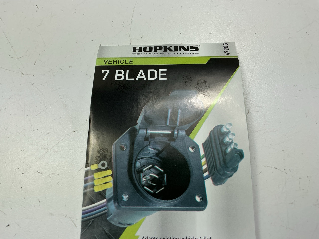 Hopkins 47205 4-Flat To 7-Blade Trailer Harness Adapter