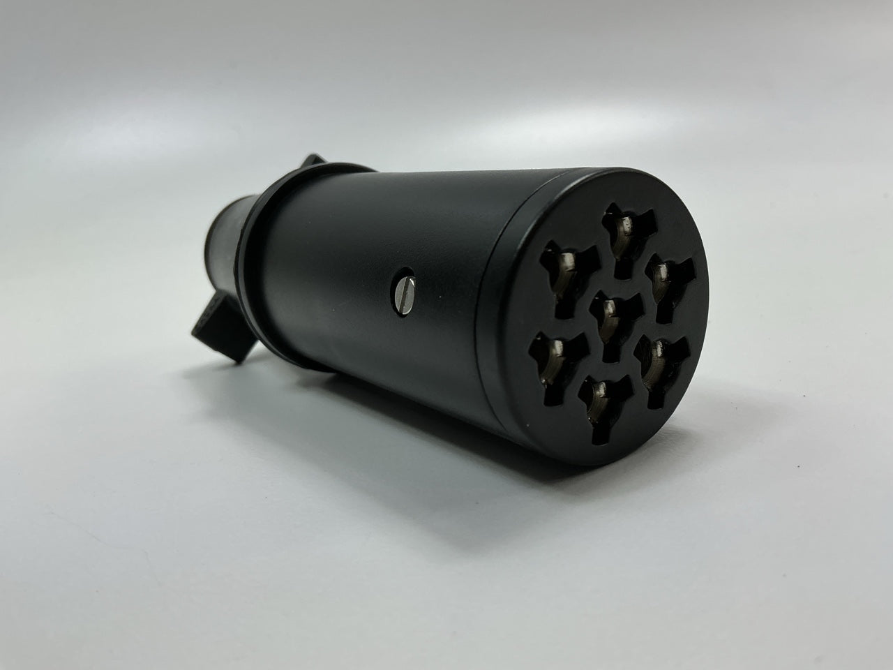 Hopkins 47445 Trailer Wire Connector Plug-In Simple 7-Round 6-Pole Round Adapter
