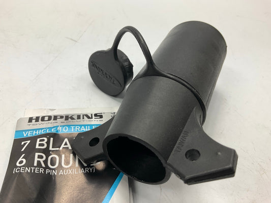 Hopkins 47545 Endurance Flex-Coil 7 RV To 6 Pole Round Trailer Lights Adapter