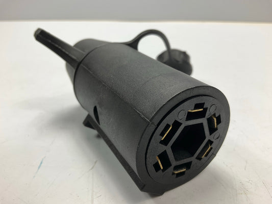 Hopkins 47545 Endurance Flex-Coil 7 RV To 6 Pole Round Trailer Lights Adapter