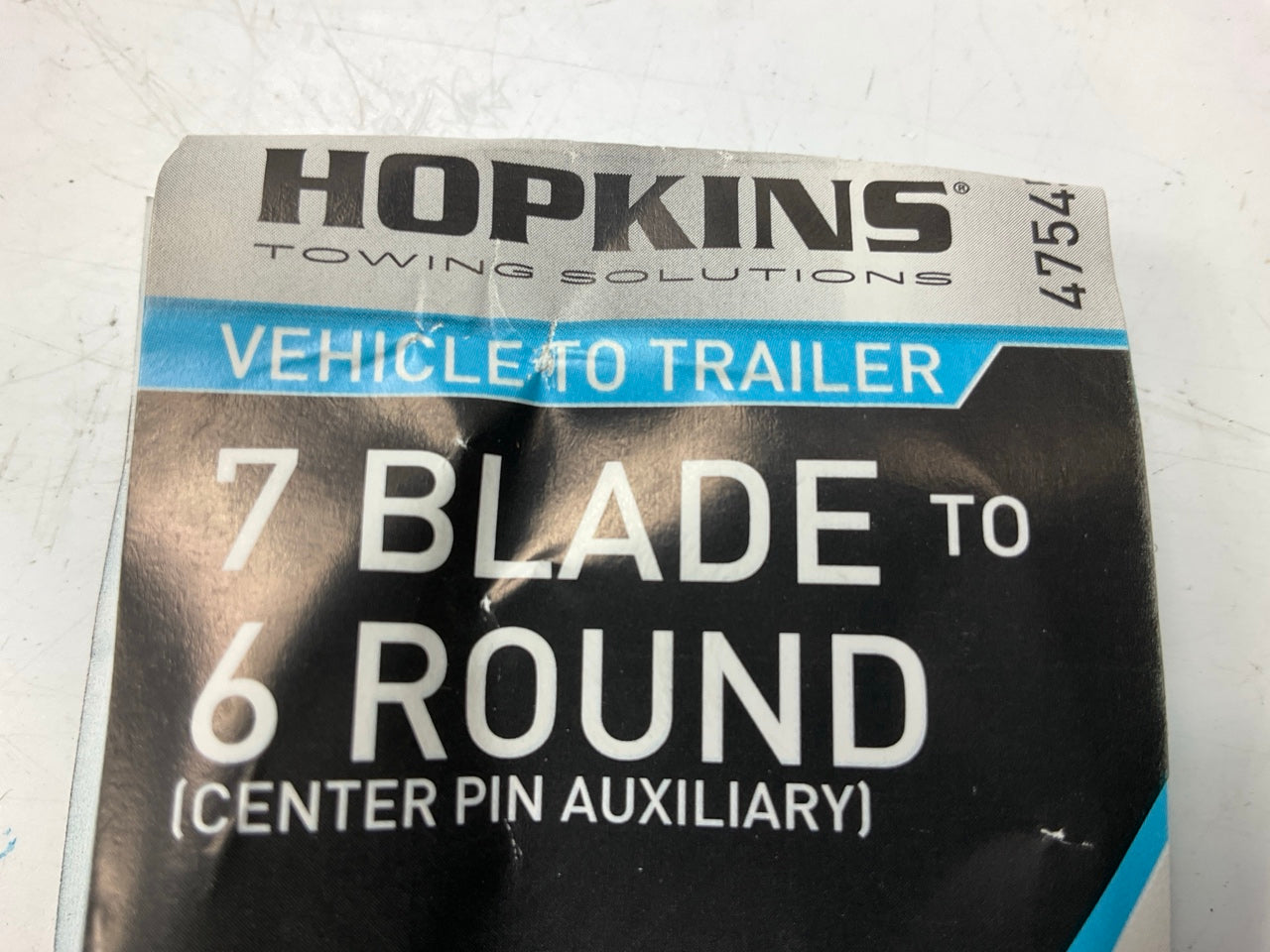 Hopkins 47545 Endurance Flex-Coil 7 RV To 6 Pole Round Trailer Lights Adapter