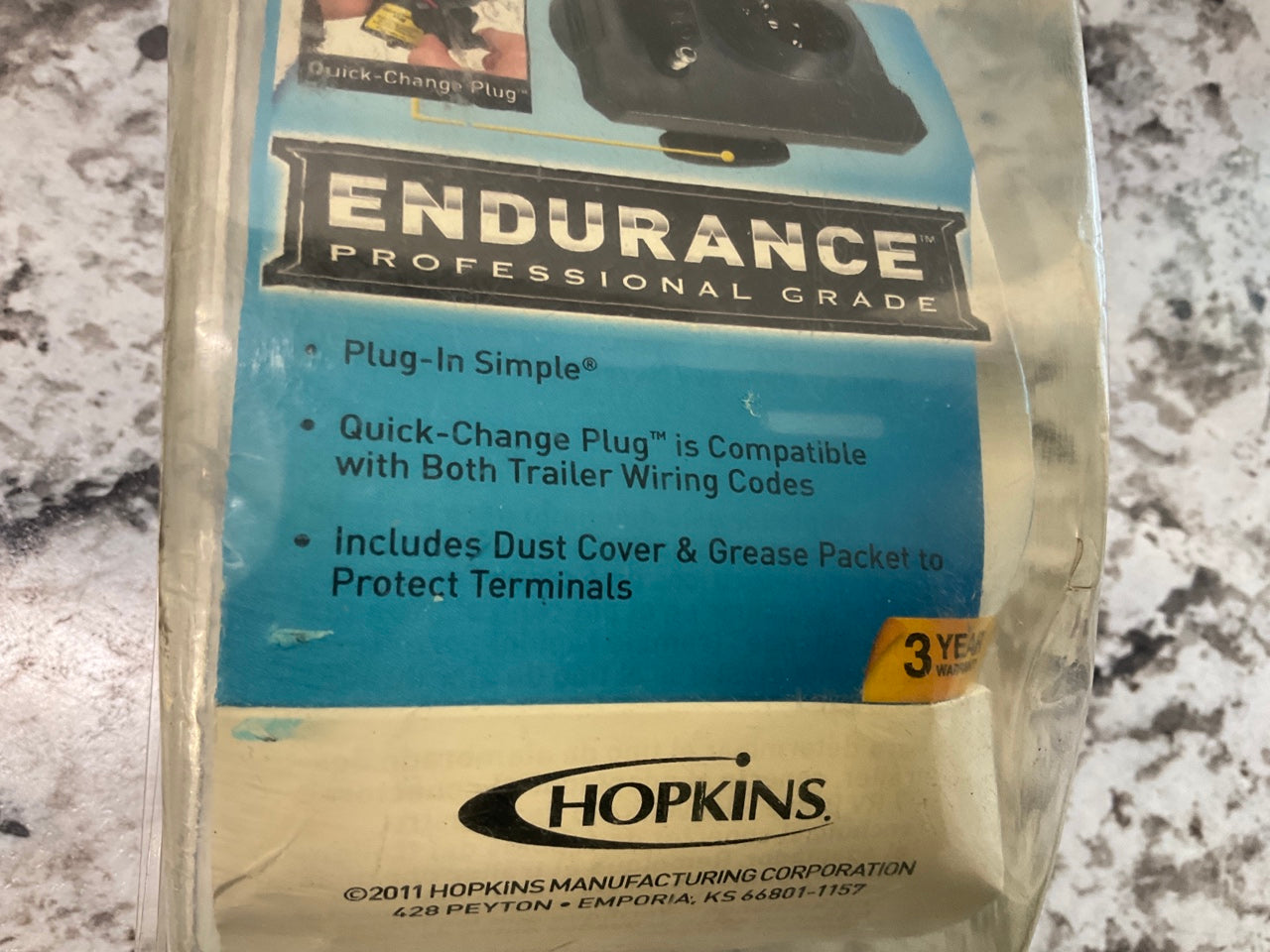 Hopkins 47570 Towing Solutions Adapter 7 Blade To 6 Round, 5 And 4 Flat