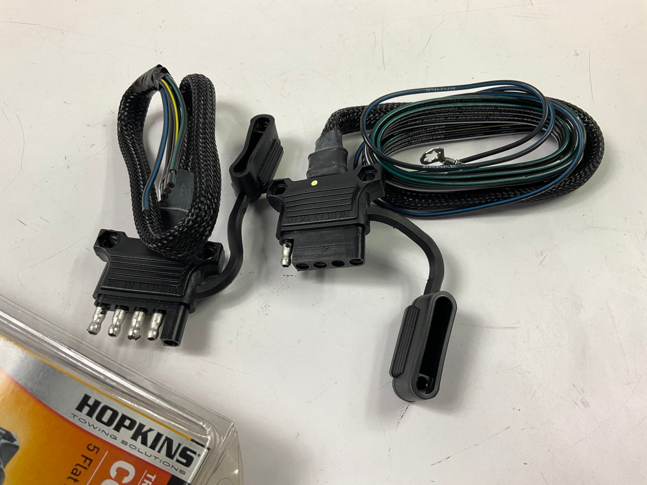 Hopkins 47890 5 Wire Flat Vehicle And Trailer Wiring Connector