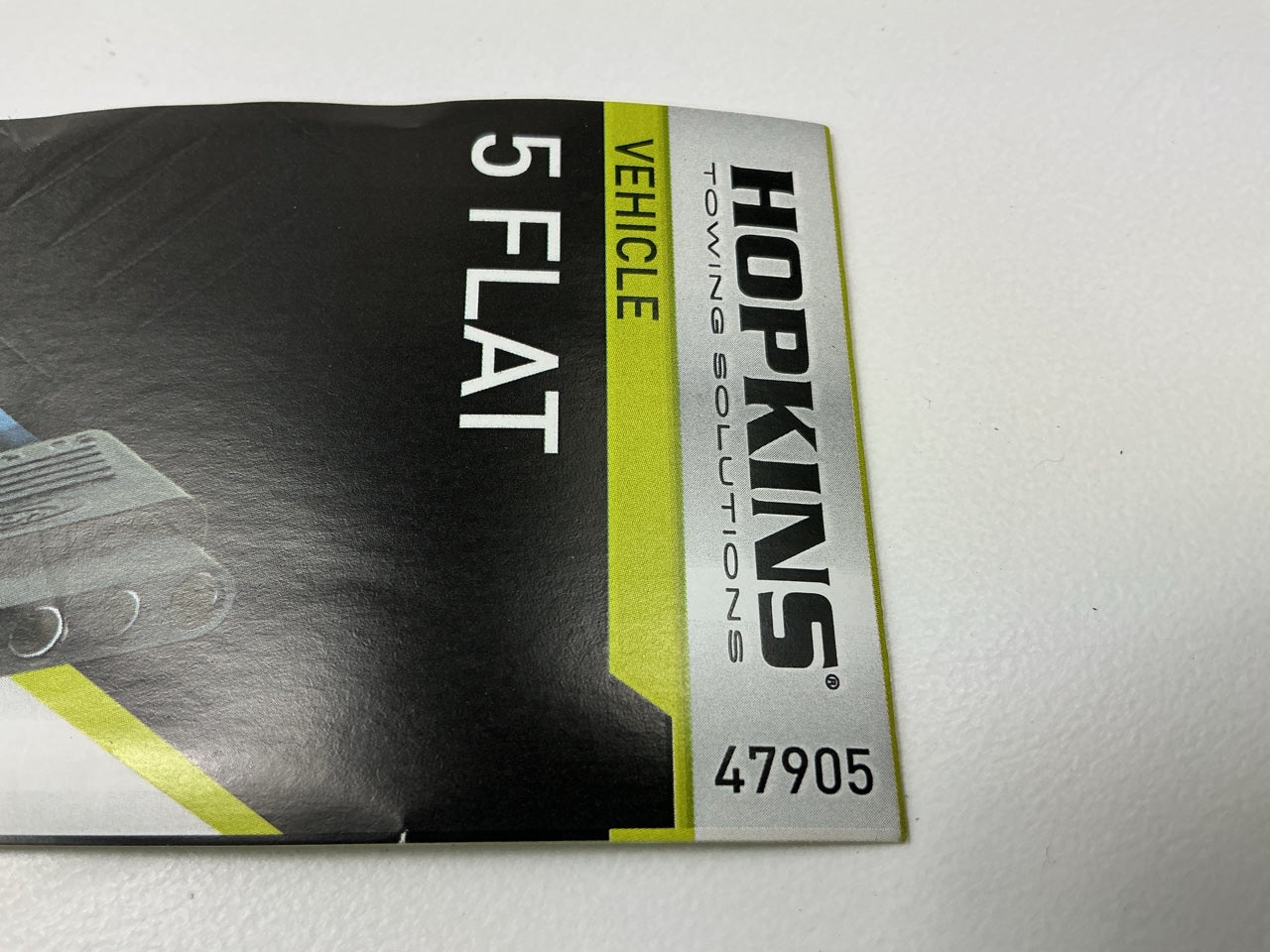Hopkins 47905 Marine Trailer Wiring Wire Kit Vehicle End 5 Flat 48'' Wire