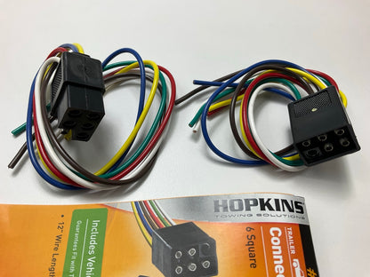 Hopkins 47995 6 Pole Square Connector Set