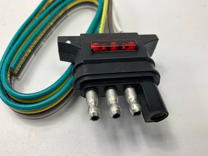 Hopkins 48133 24'' LED Test Indicating Light 4-Flat Trailer Side Wiring Connector