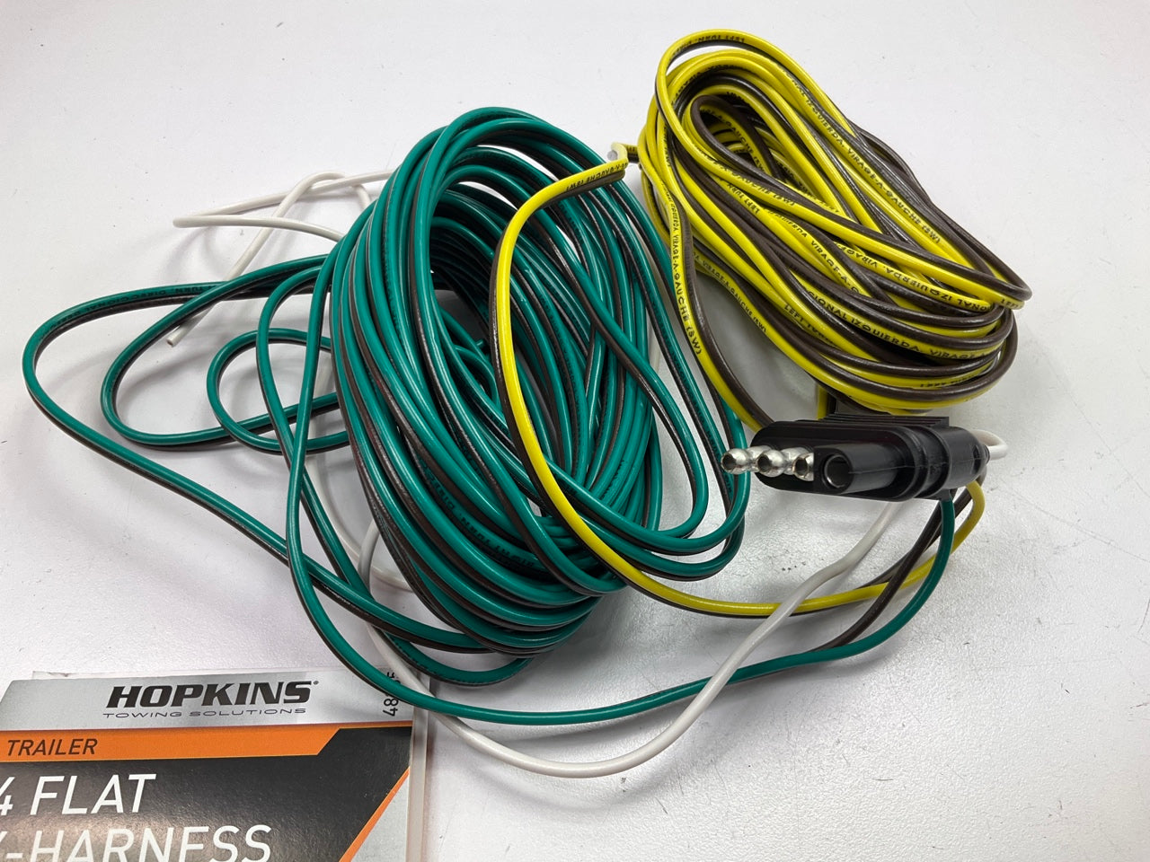 Hopkins Towing Solutions 48255 UNIVERSAL 25' - 4 Flat Y Wire Harness Connector