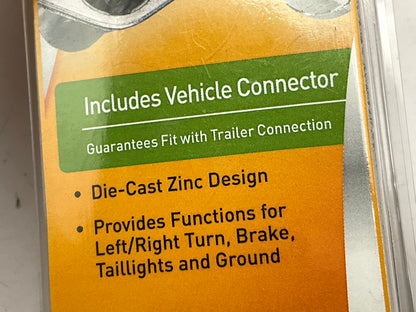 Hopkins 48295 Round 4-Way 4-Pole Vehicle & Trailer Connector Set