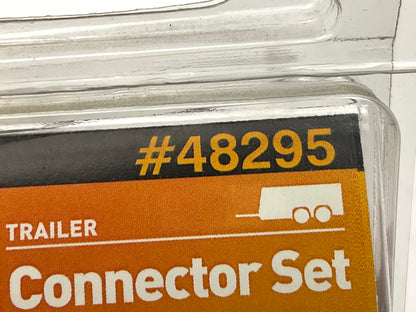 Hopkins 48295 Round 4-Way 4-Pole Vehicle & Trailer Connector Set