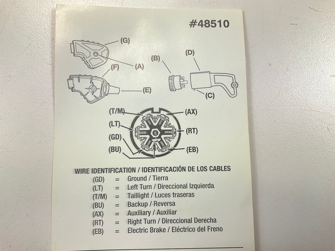 Hopkins 48510 Endurance Die-Cast 7 RV Blade Trailer End Plug