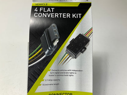 Hopkins 48925 Trailer Wire Converter (4-Flat Converter Kit) For Towing Lights