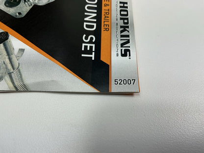 Hopkins Towing Solution 52007 6-Pole Round Heavy Duty Trailer Tow Connector