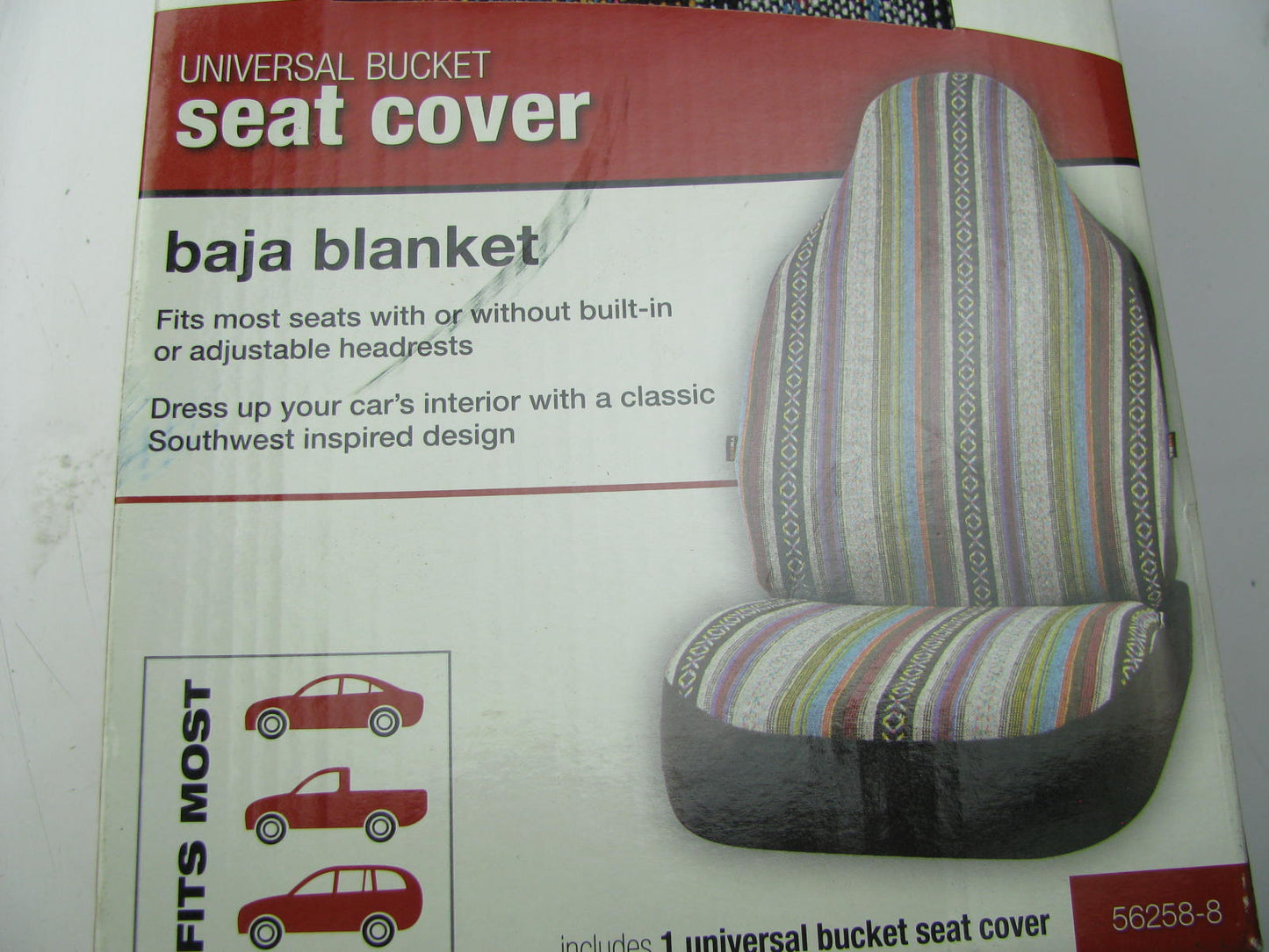 Hopkins 56258-8 Universal Baja Blanket Bucket Seat Cover