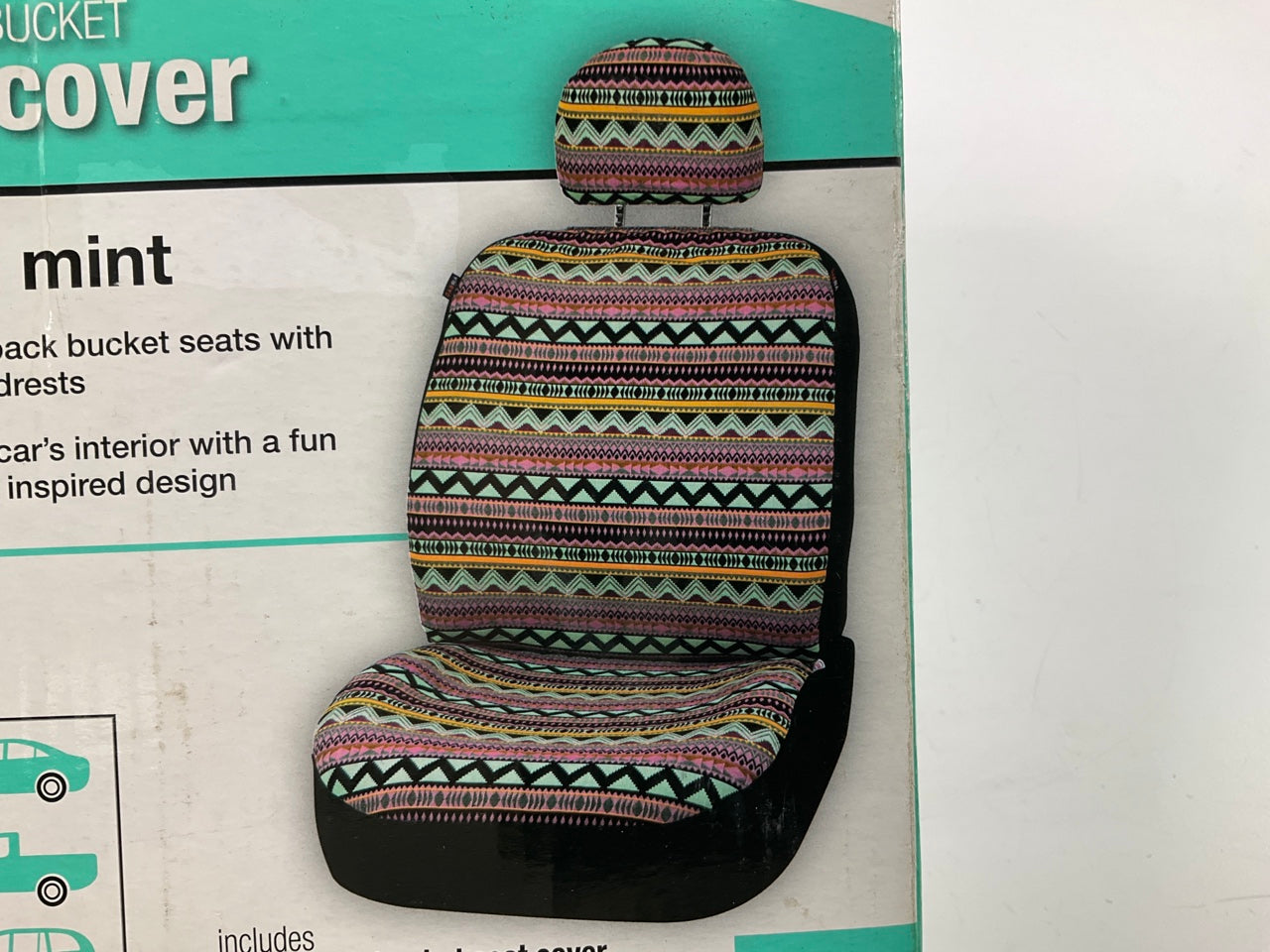 (2) Hopkins 58048-9 Seat Covers Low Back Bucket Seat - Mayan Mint - DOES 2 SEATS