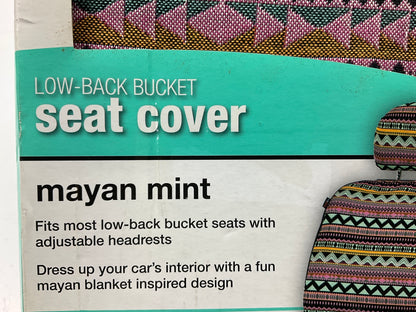 (2) Hopkins 58048-9 Seat Covers Low Back Bucket Seat - Mayan Mint - DOES 2 SEATS